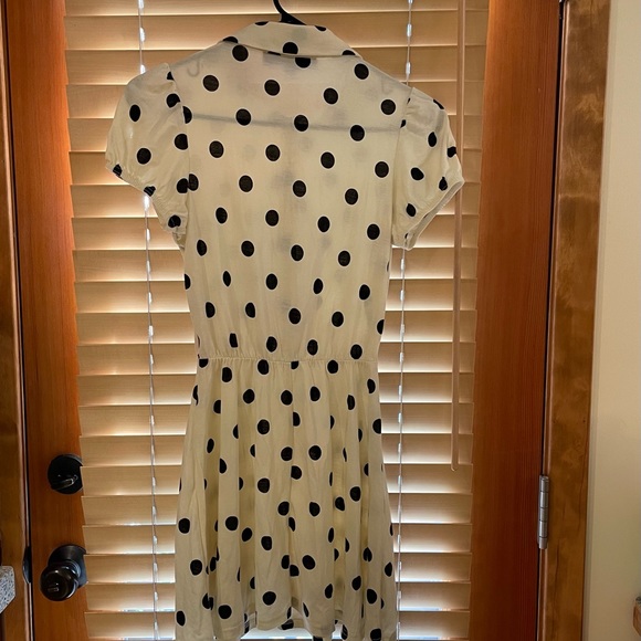 Top Shop Petite dress in polka dot size US 0 / UK 4 in great condition - Picture 6 of 9